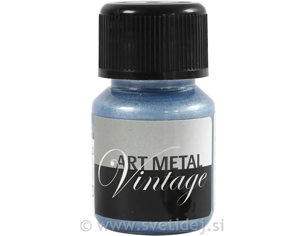 Art Metal barva 30 ml MODRA