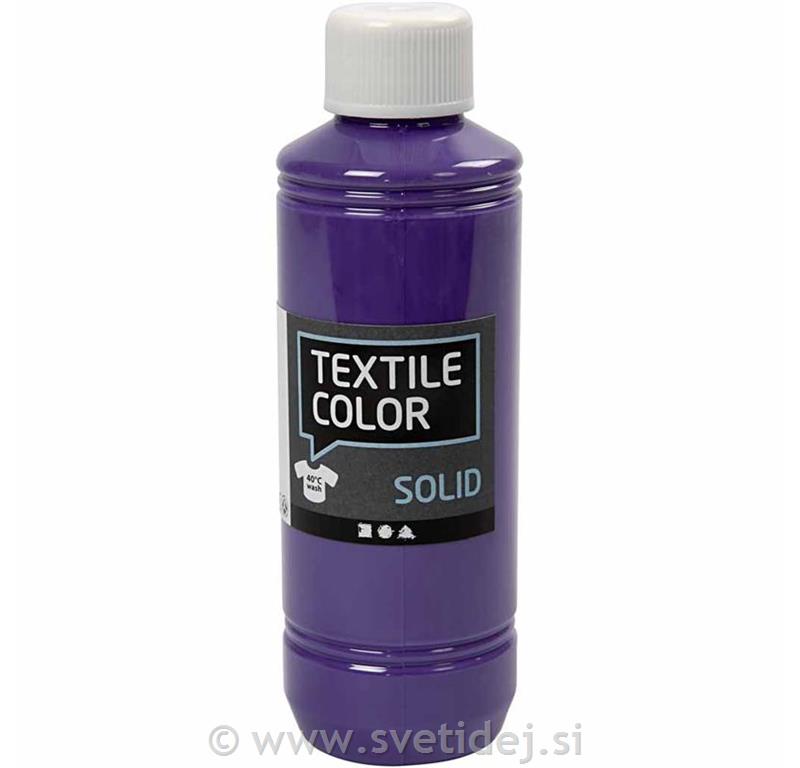 Textile Solid, vijolična, 250 ml