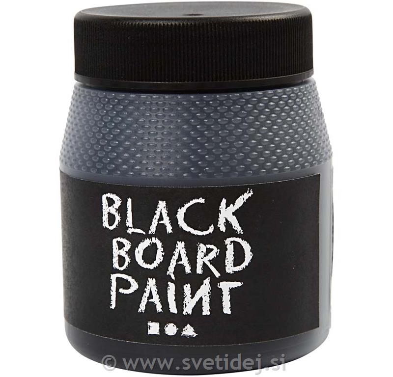 Barva za tablo črna, 250 ml