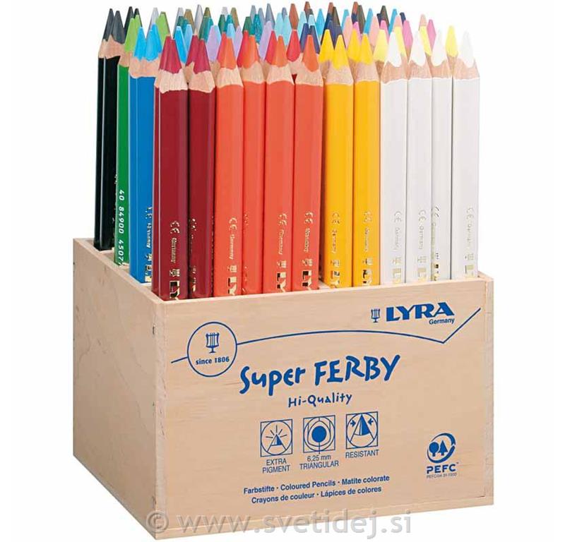Lyra Ferby barvni svinčniki, set 96