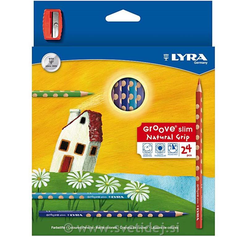 Lyra Groove b. svinčniki, set 24
