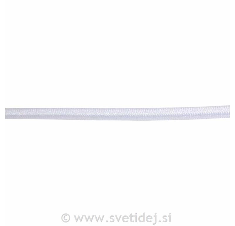 Elastična vrvica 2 mm, bela, 250 m