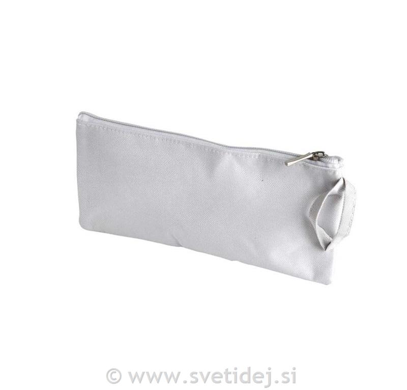 Bombažna torbica 23x11 cm, bela