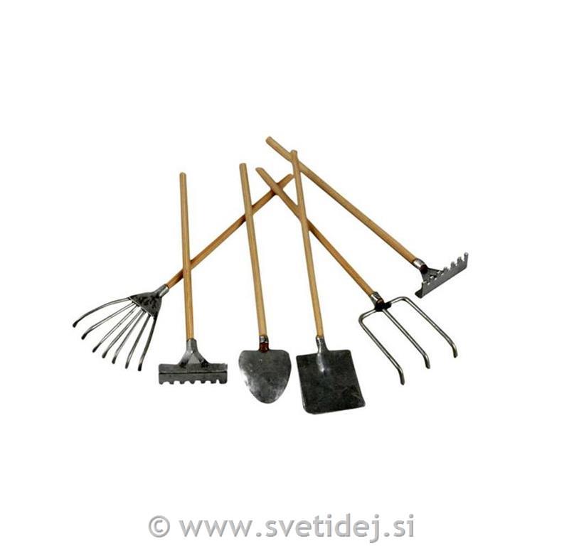 Malo vrtnarsko orodje 11 cm, set 20