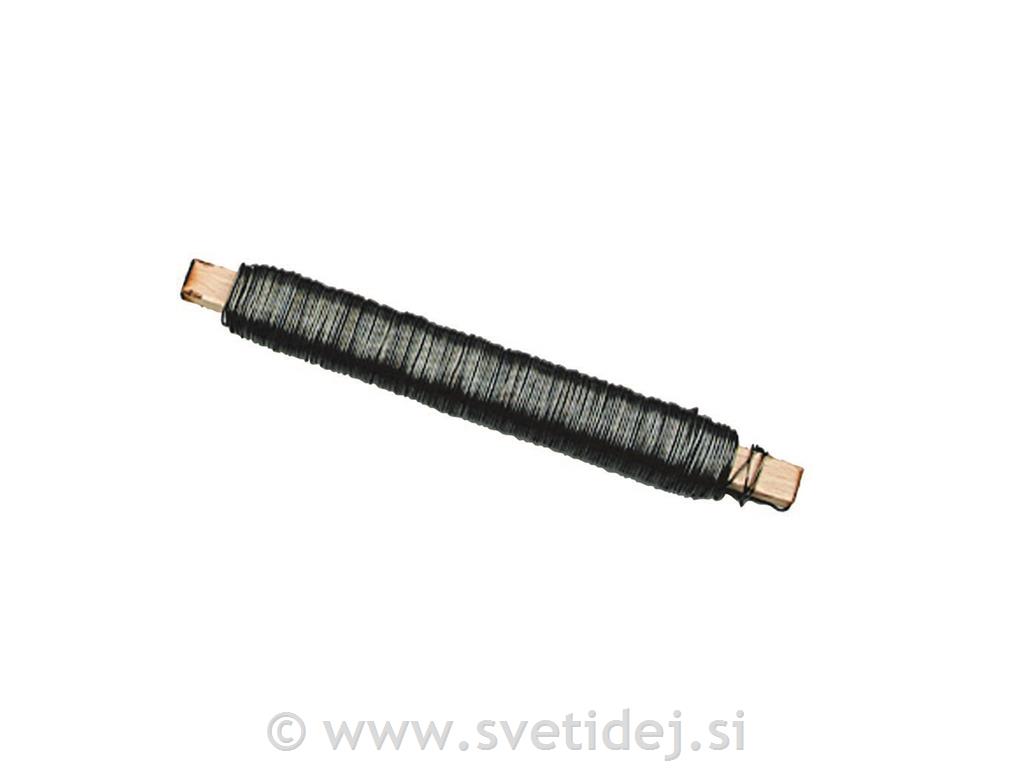 Bonsai žica 0,5 mm, črna, 10x50 m