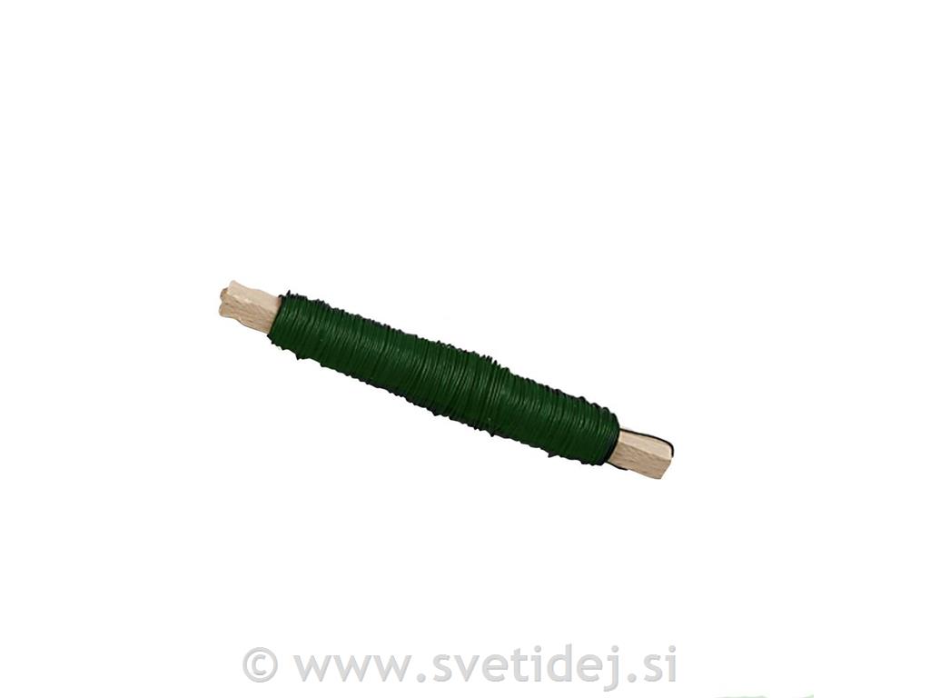 Bonsai žica 0,5 mm,zelena, 10x50 m