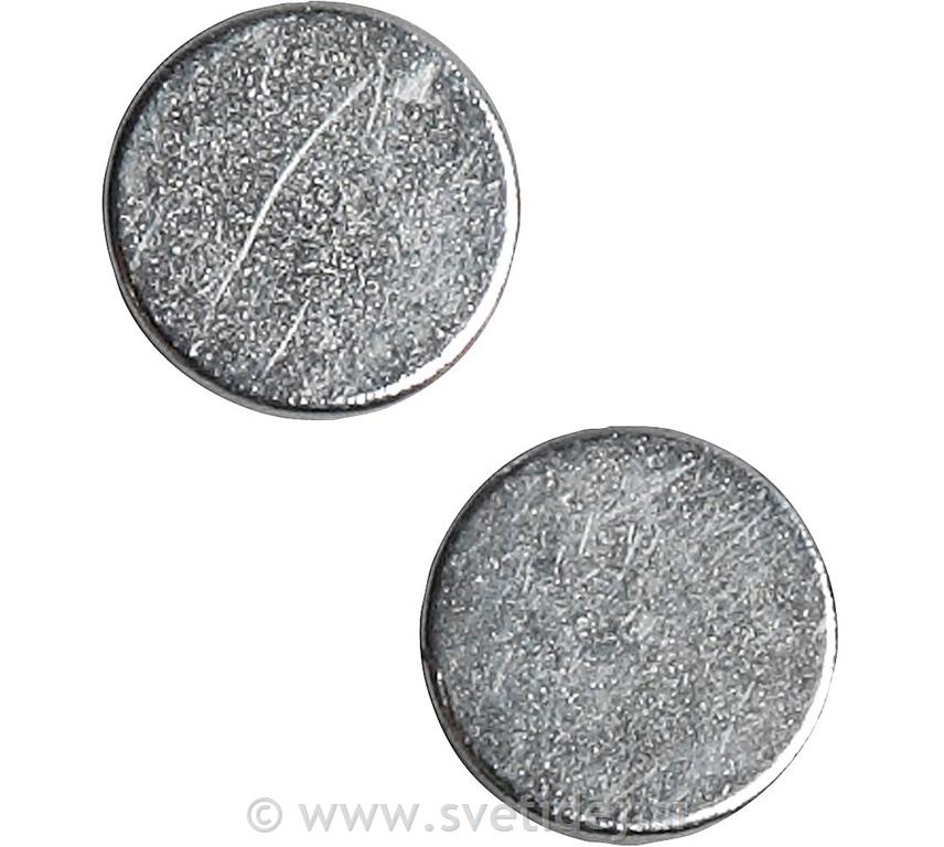 Močan magnet 10 mm, deb. 2 mm, set 100