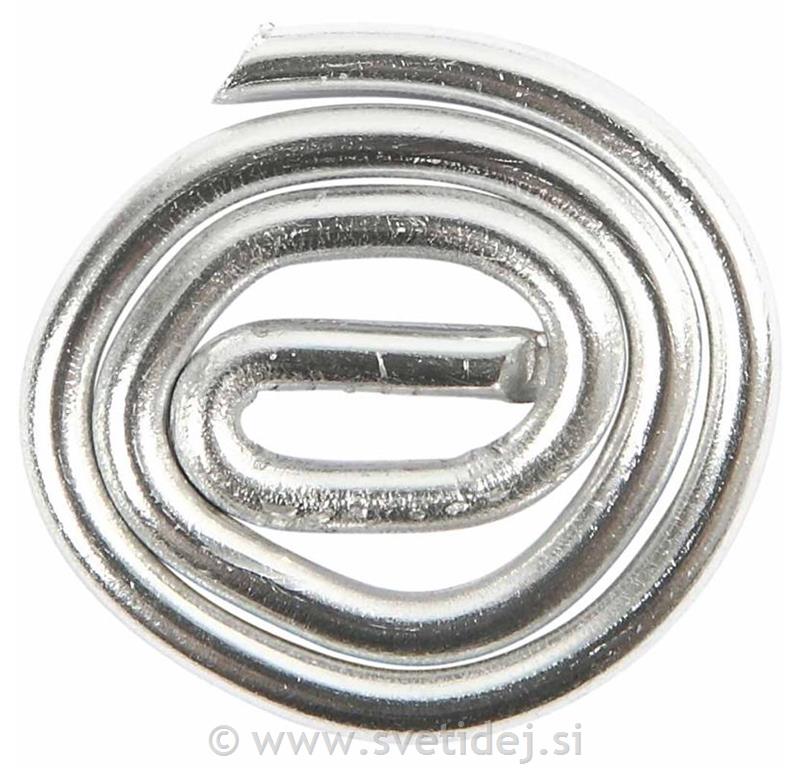 Žica za oblikovanje 2 mm, srebrna, 10 m