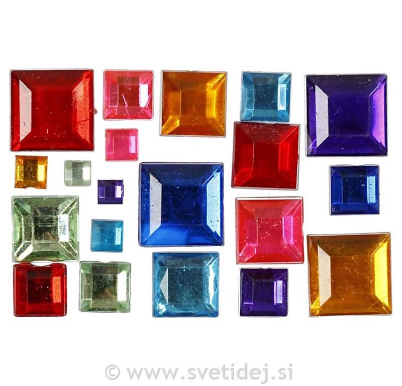 Kristali mozaik, 4-10 mm, 15 g