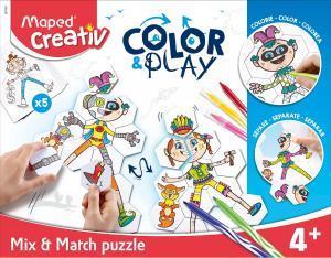 SET KREATIVNI MAPED PUZZLE