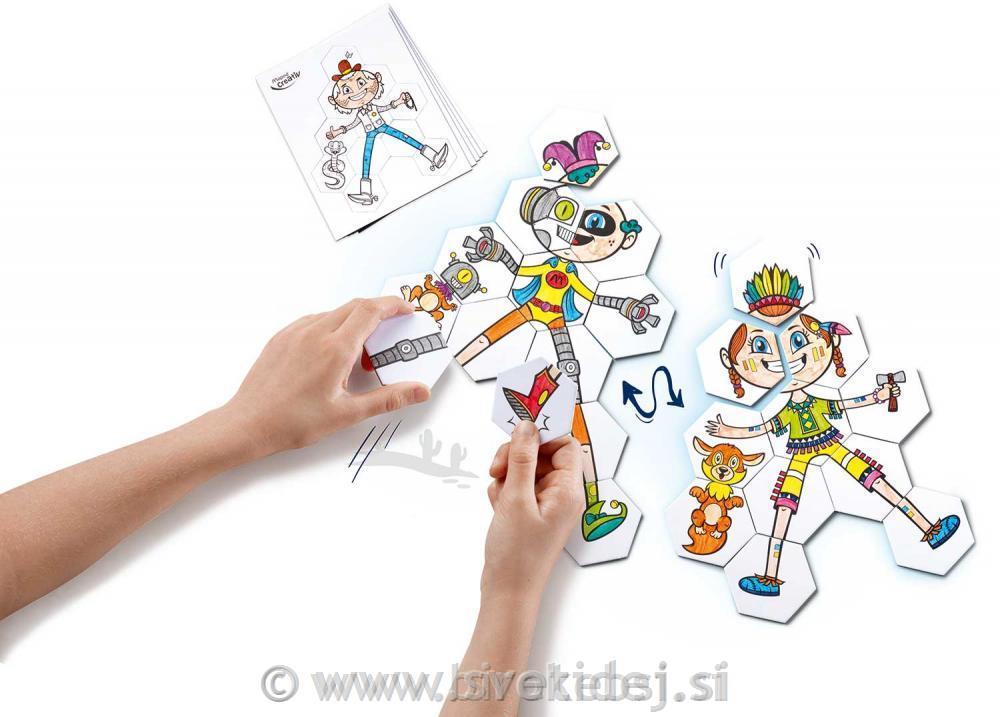 SET KREATIVNI MAPED PUZZLE