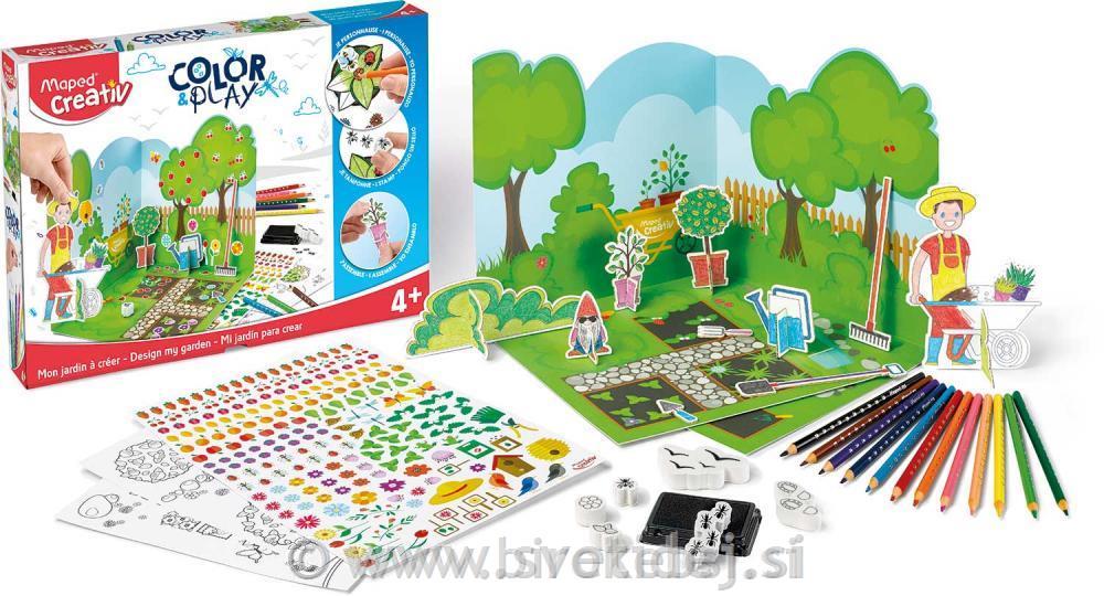 SET KREATIVNI MAPED ŠTAMPILJKE