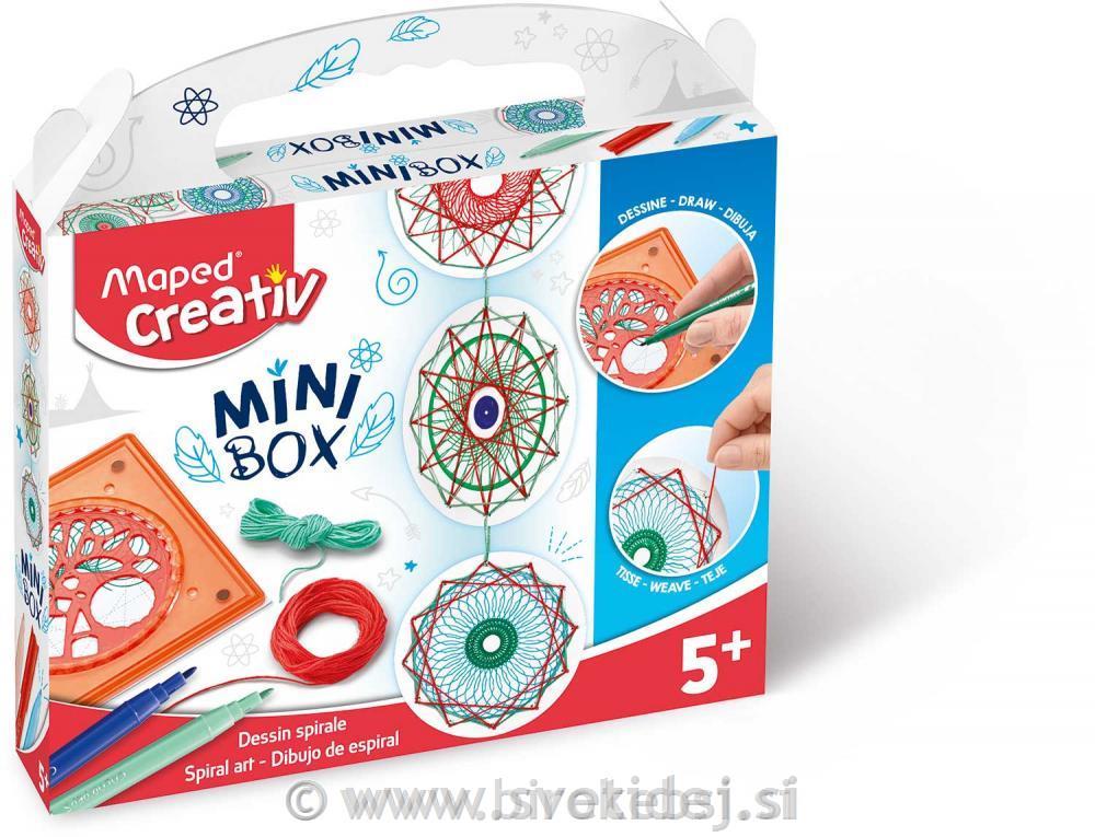 SET KREATIVNI MAPED SPIRAL ART