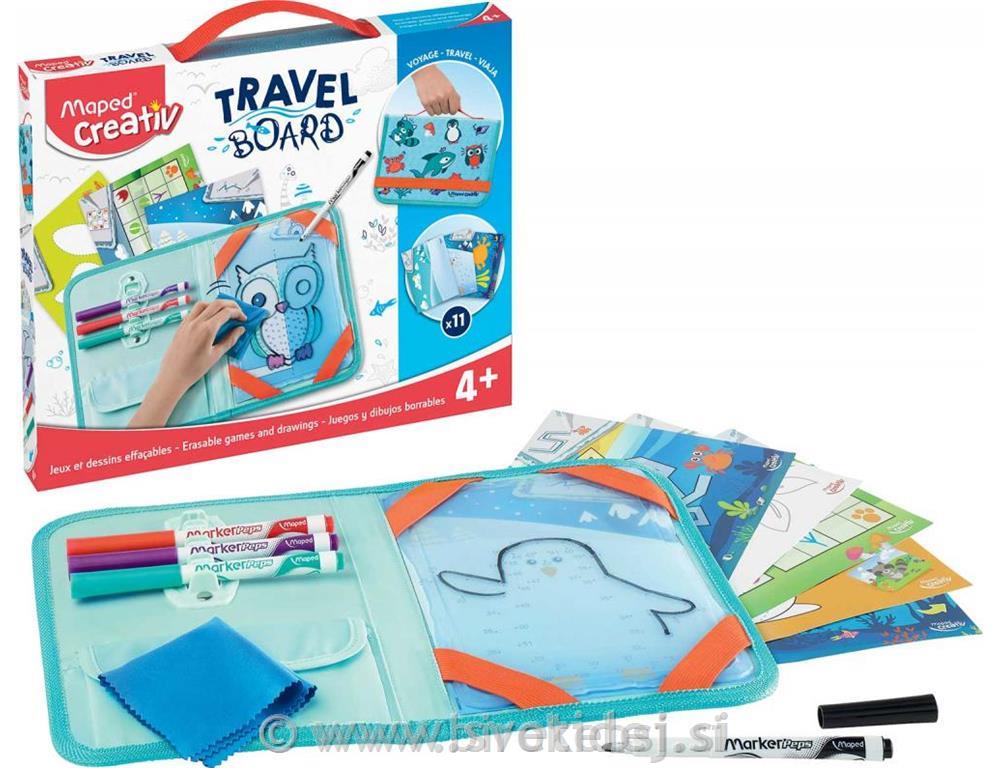 SET KREATIVNI MAPED TRAVEL