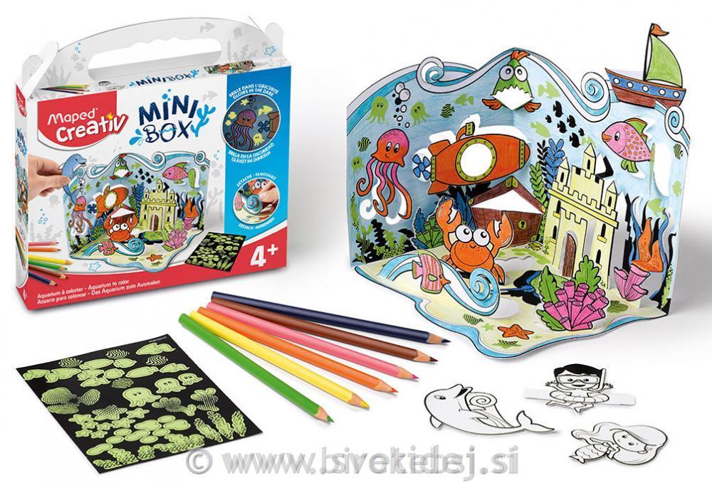 SET KREATIVNI MAPED AKVARIJ 2020