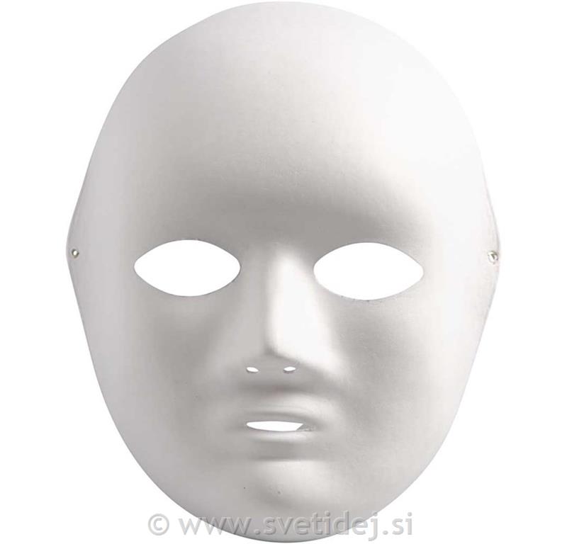 Obrazna maska 22 cm, set 10