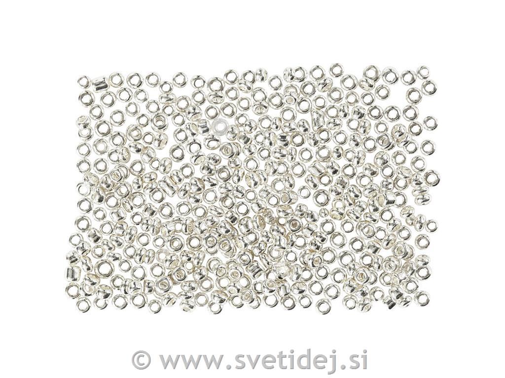 Perlice 2 mm, luknja 0,8 mm, 25 g