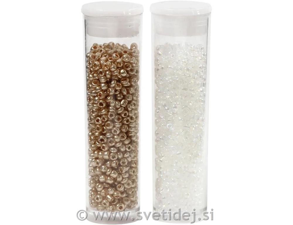 Perlice 2 mm,luknja mix,2x7 g,