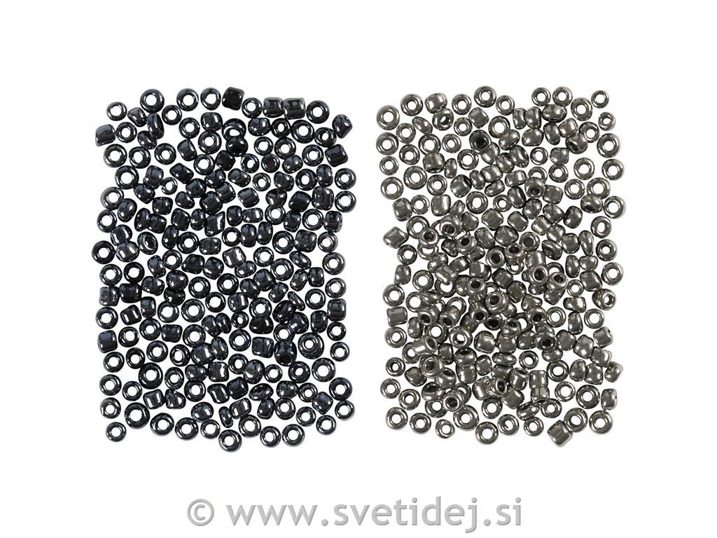 Perlice 2 mm, luknja 0,8 mm, 2x7 g