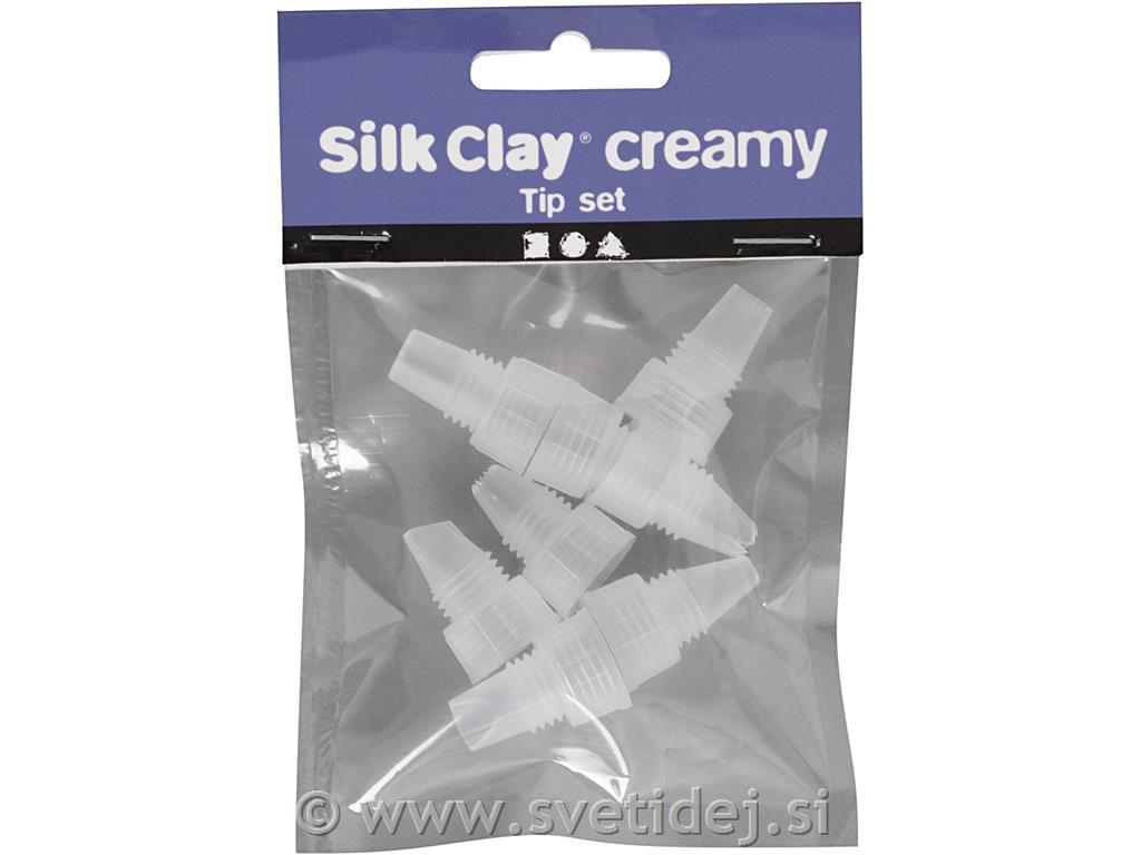 Nastavki za tekoči Silk Clay, set 8