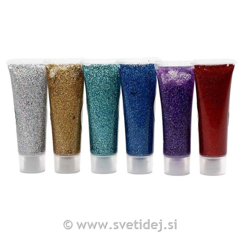 Glitter Gel set 6x18 ml