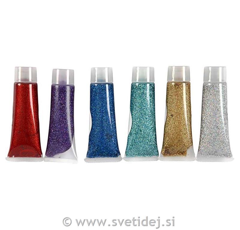 Glitter Gel set 6x18 ml