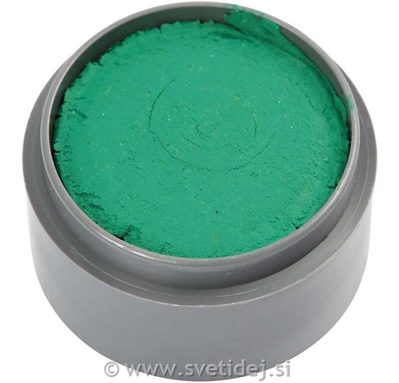 Make-up barva, zelena, 15 ml