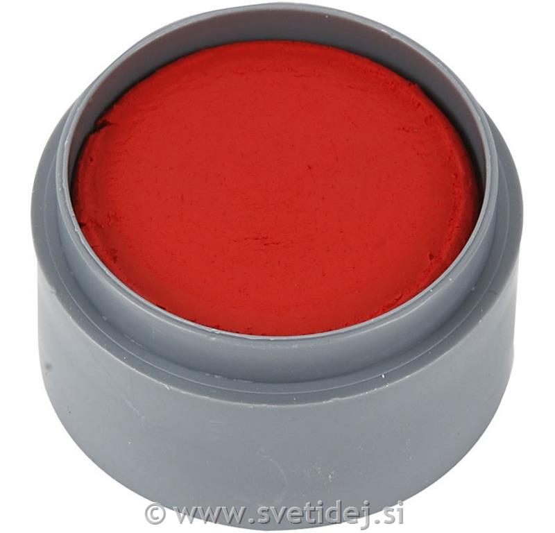 Make-up barva, rdeča, 15 ml