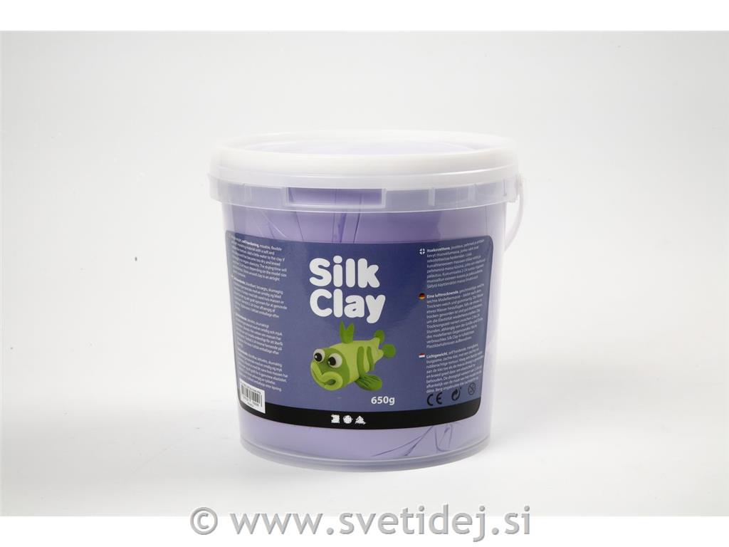 Silk Clay vijoličen, 650 g