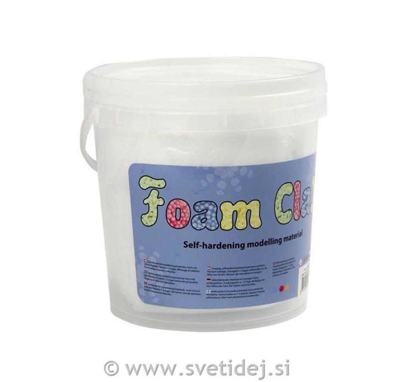 Foam Clay, bel, 560 g