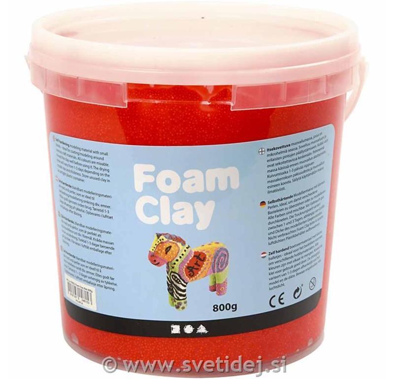 Foam Clay rdeč, 560 g