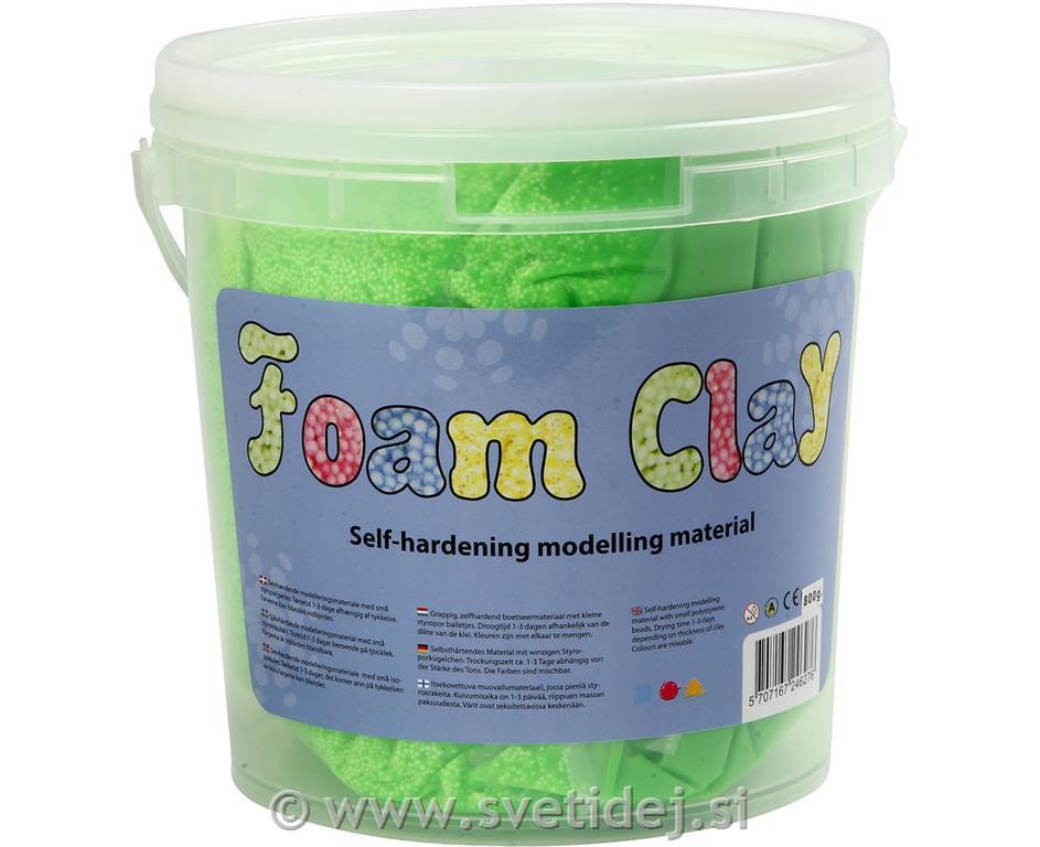 Foam Clay neon zelen, 560 g