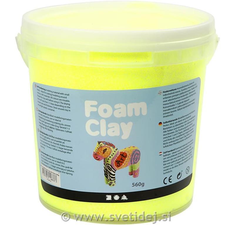 Foam Clay neon rumen, 560 g