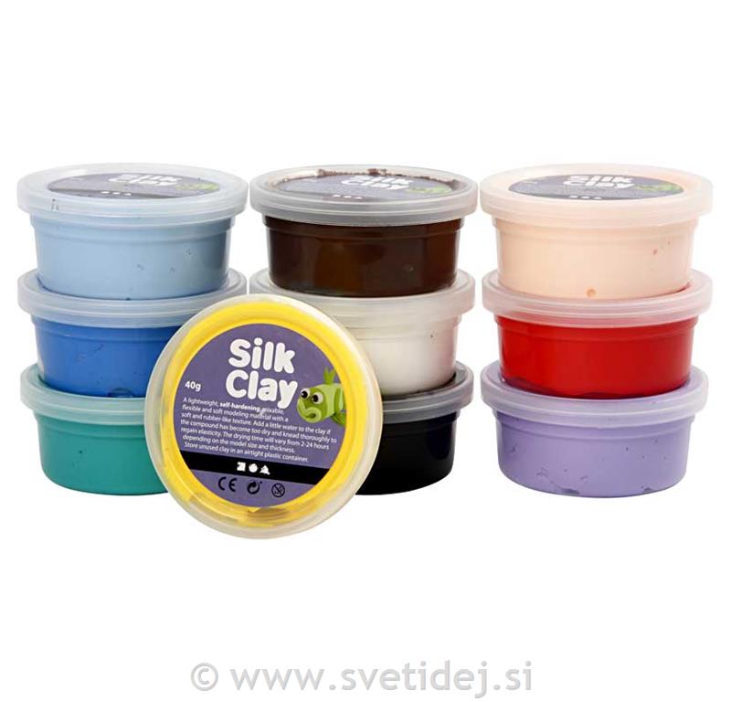 Silk Clay, set 10x40 g