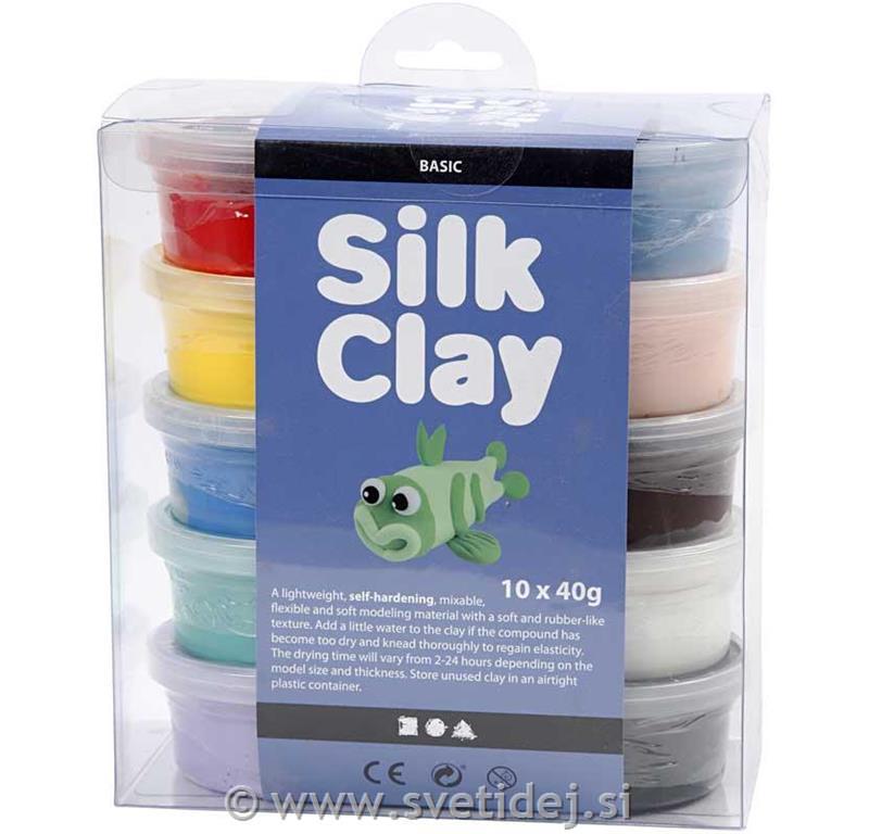 Silk Clay, set 10x40 g