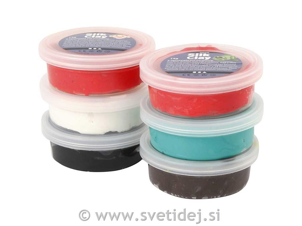 Silk Clay set Božič 6x14 g