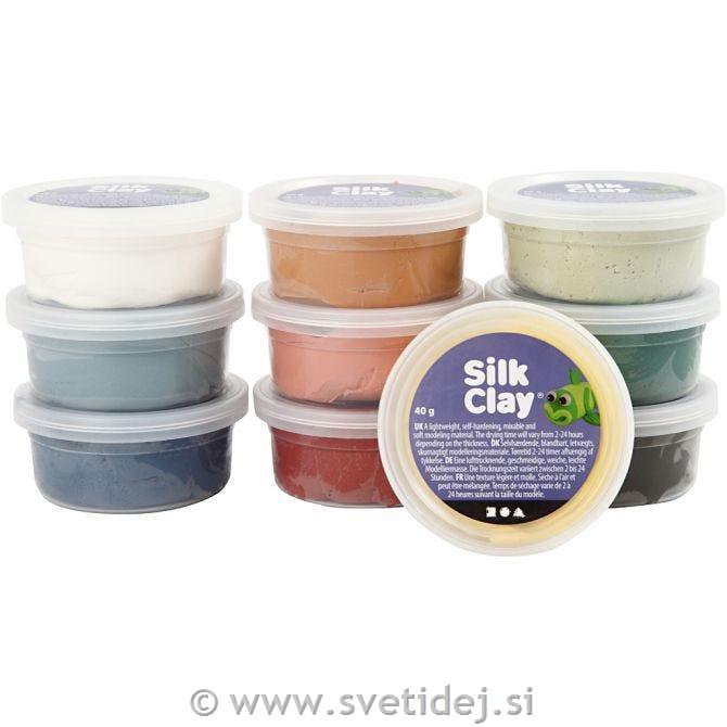 Silk Clay, set 10x40 g