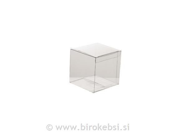 Škatla PVC 5x5x5 cm, set 10