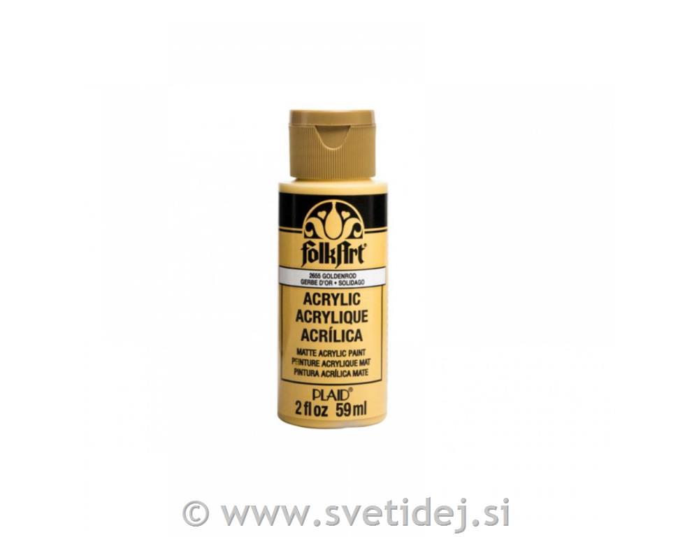 Folkart metalik akrilna barva 59 ml,