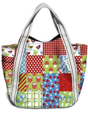 TORBA ENORAMNA PATCHWORK