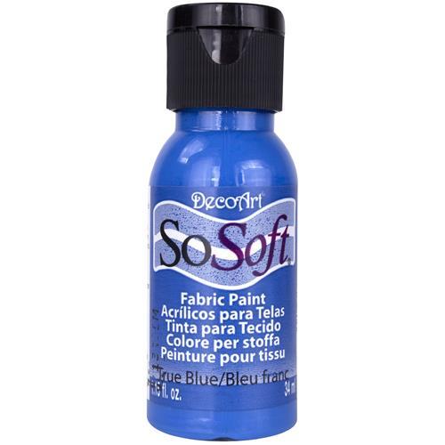 SoSoft b.za tekstil 29 ml, pariško modra