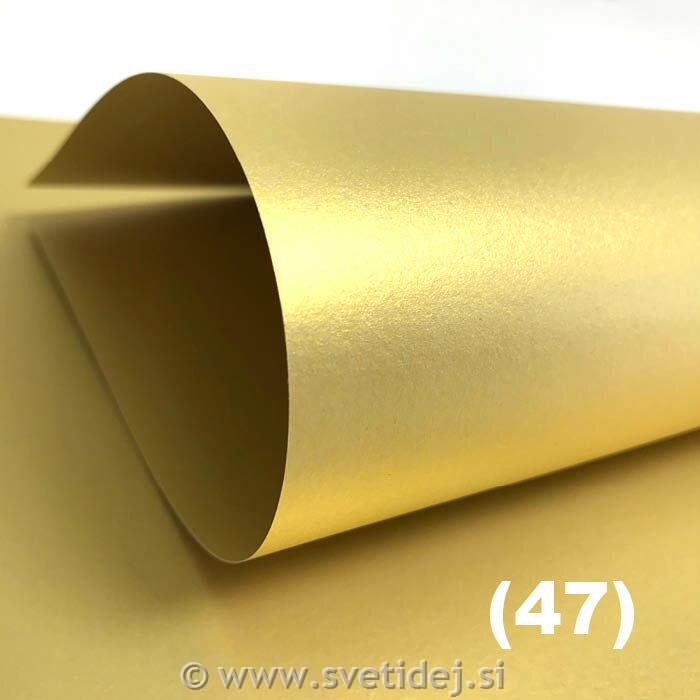 Kuverta A5 120 g, gold 162x229