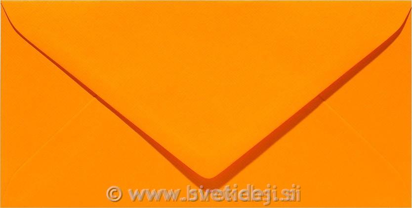 Kuverta podolgovata 105 g, oranžna